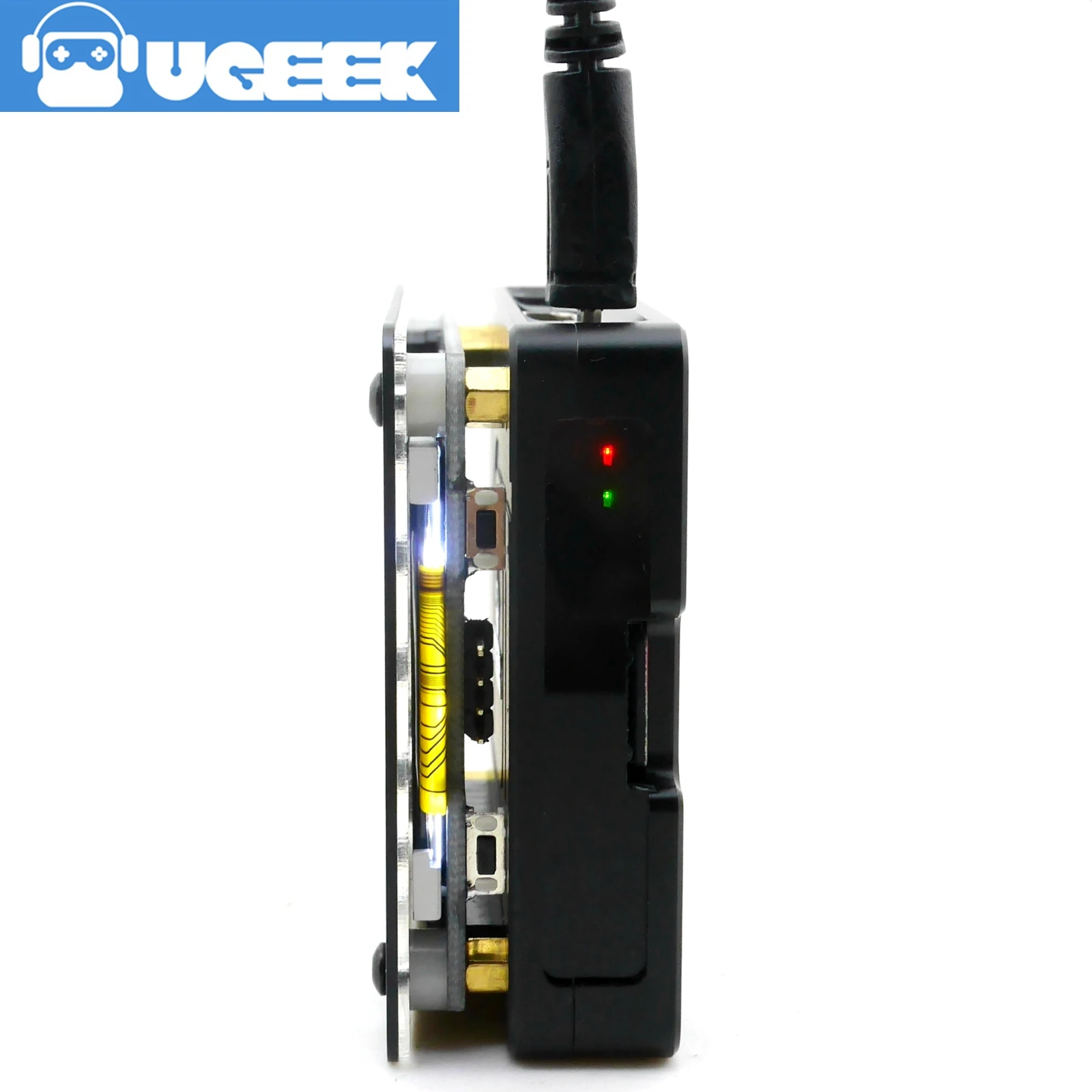 UGEEK Новинка! Ультратонкий чехол с ЧПУ из алюминиевого сплава для Raspberry Pi 3A + |