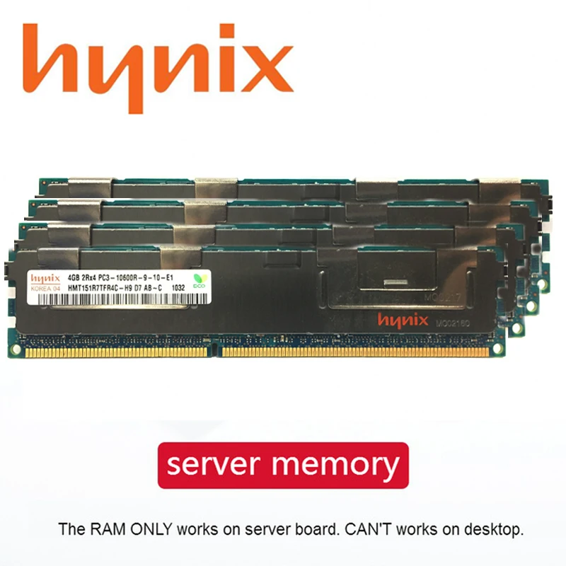 Память сервера DDR3 PC3 4 GB/8 GB/16 GB/32 GB/1333 МГц 1600 1866 ECC REG подходит для двусторонней