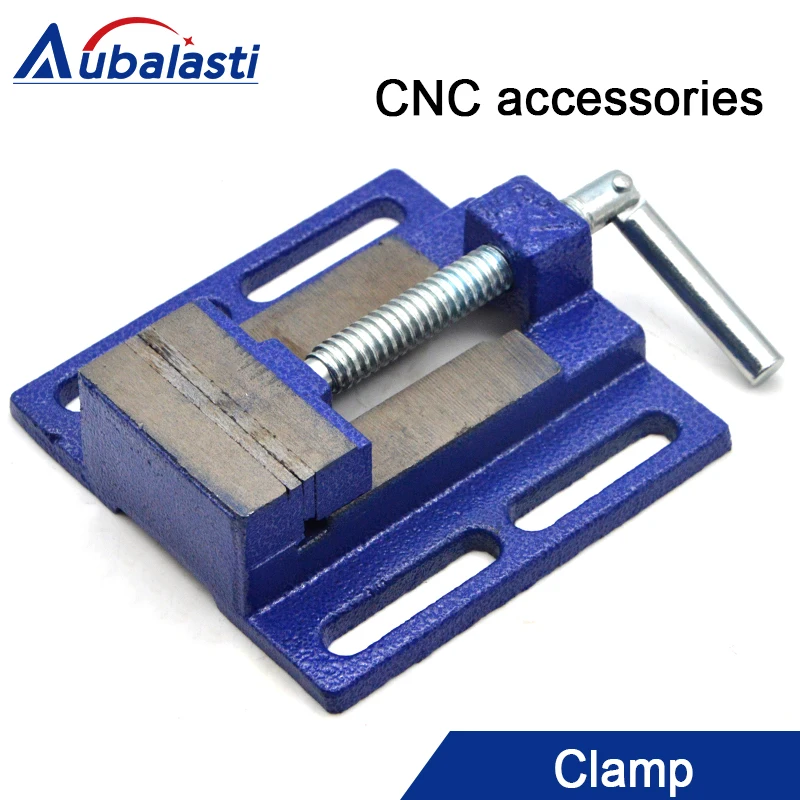 

60mm Aluminum Bench Vise Table Flat Clamp-on Plier Drill Press Milling Machine Clamping Clamp Firmly Woodworking hand tool
