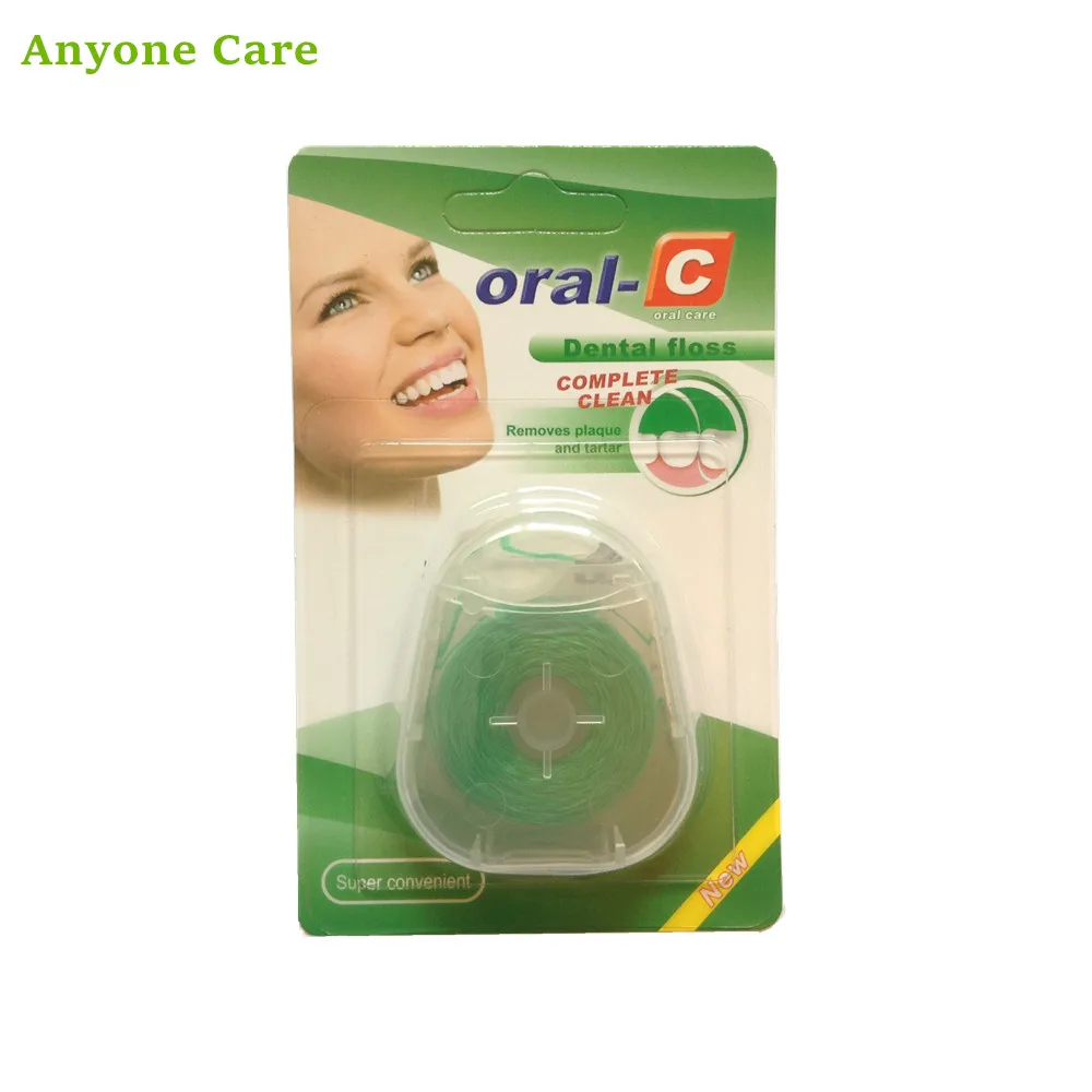 

FDA and CE approved New Fashion Super Convenient Teeth Complete Clean Remove Plaque Tartar Green Nylon Dental Floss