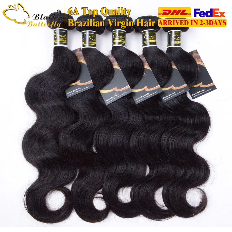 Original remy hair extension 10pcs/lot wholesale brazilian virgin hair body wave fast shipping ...