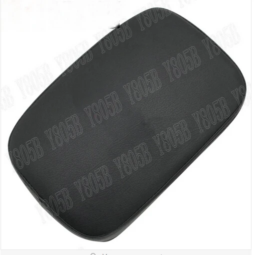 Черная кожаная накладка на заднее сиденье 6 присосок для Yamaha VStar 400 650 1100 1300 Virago Xv 250