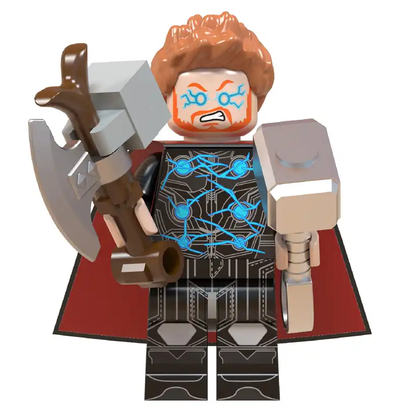 legoing single sale super heroes medieval knights