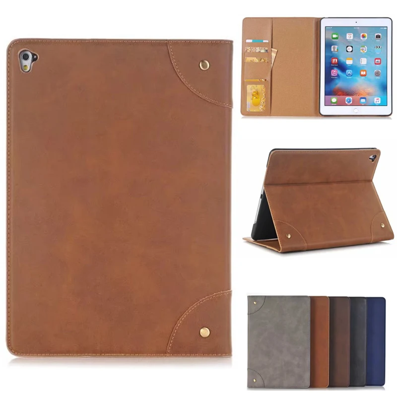 Чехол для iPad Pro 9 7 дюйма PU кожаный Смарт Folio Stand чехол с функцией автоматического