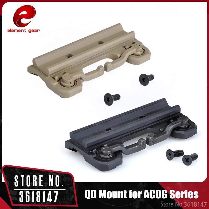 

Element Airsoft Quick Release / QD Mount for ACOG 4x32 Scope / Red Dot Hunting Accessories