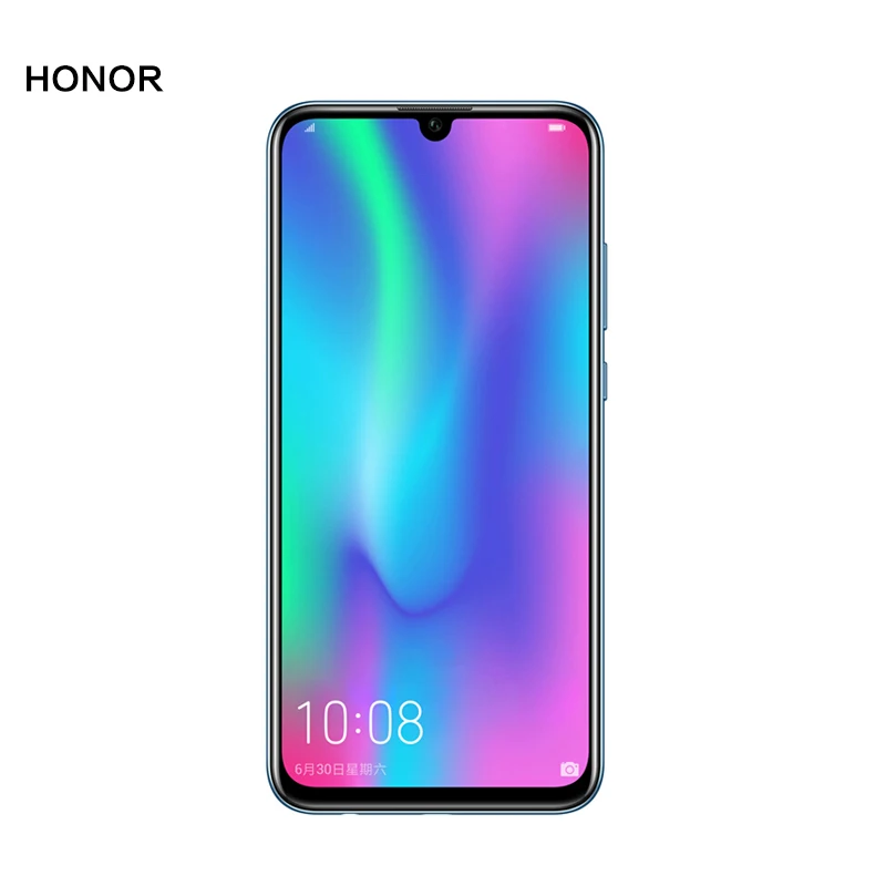 Honor 10 Lite, глобальная ПЗУ, Android 9,0, 6,21 дюйма, FHD 2340X1080, двойной шрифт, задняя камера 24 МП, AI, отпечаток пальца, 710, четыре ядра