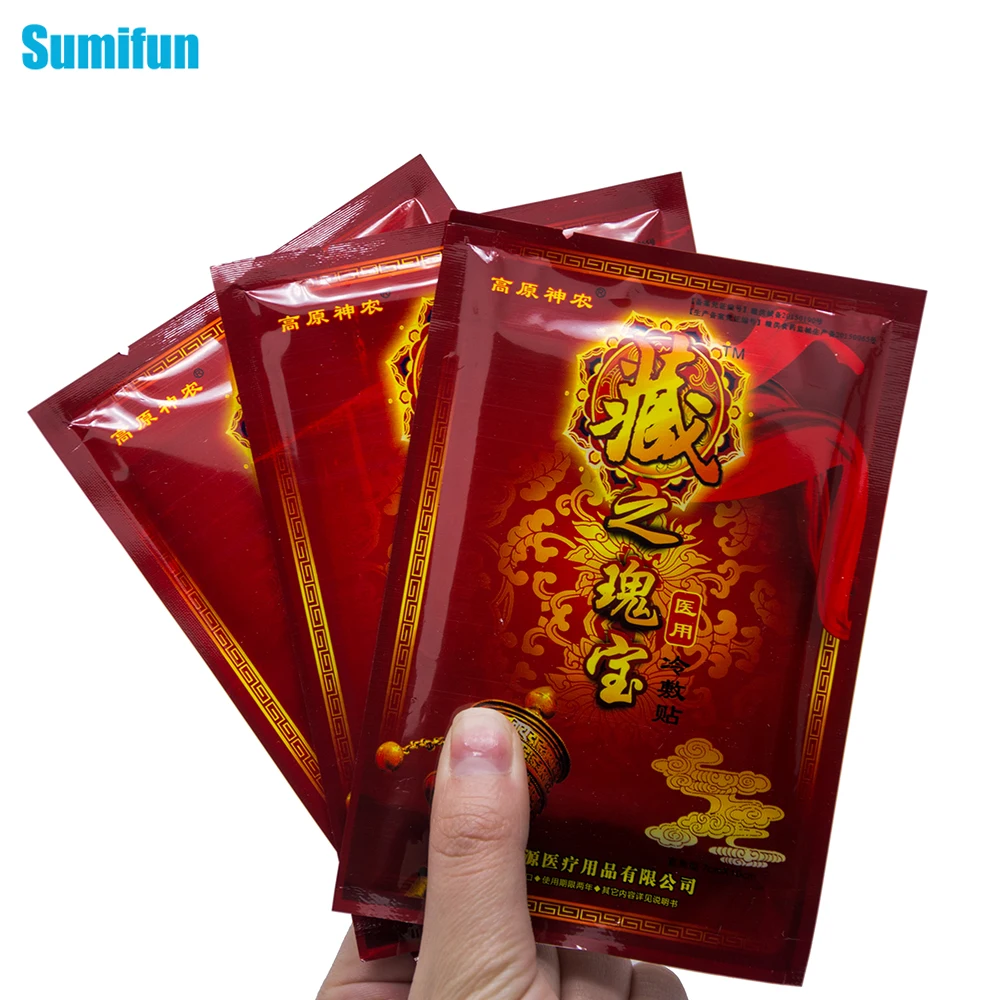 

8Pcs /Bag Neck Pain Relaxation Pain Plaster Tiger Balm Joint Pain Patch Killer Body Back Relax Medical plaster C1448