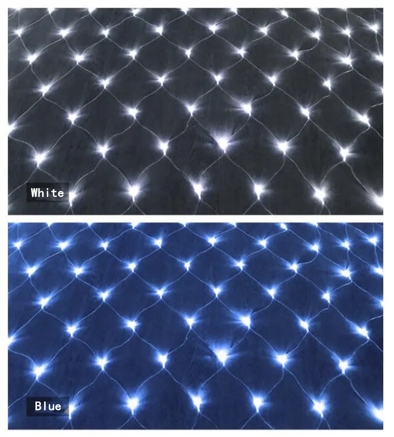Прямая поставка, 3X2 м, 1,5X1,5 м, сказочный ажурный светодиодный светильник в сеточку для праздников, светодиодный светильник в сеточку для рождественских, вечерние, свадебных украшений