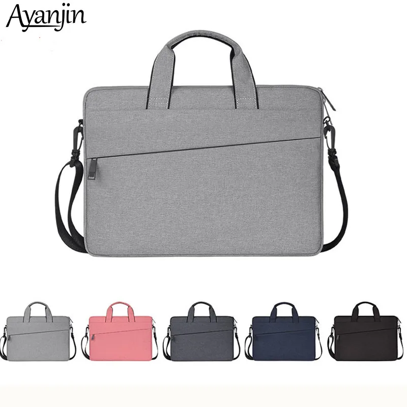 

Women Liner Sleeve Laptop Bag Case For Macbook Air Pro Retina 13 14 15.6 Inch Notebook Laptop Shoulder Strap Computer Hand Bag
