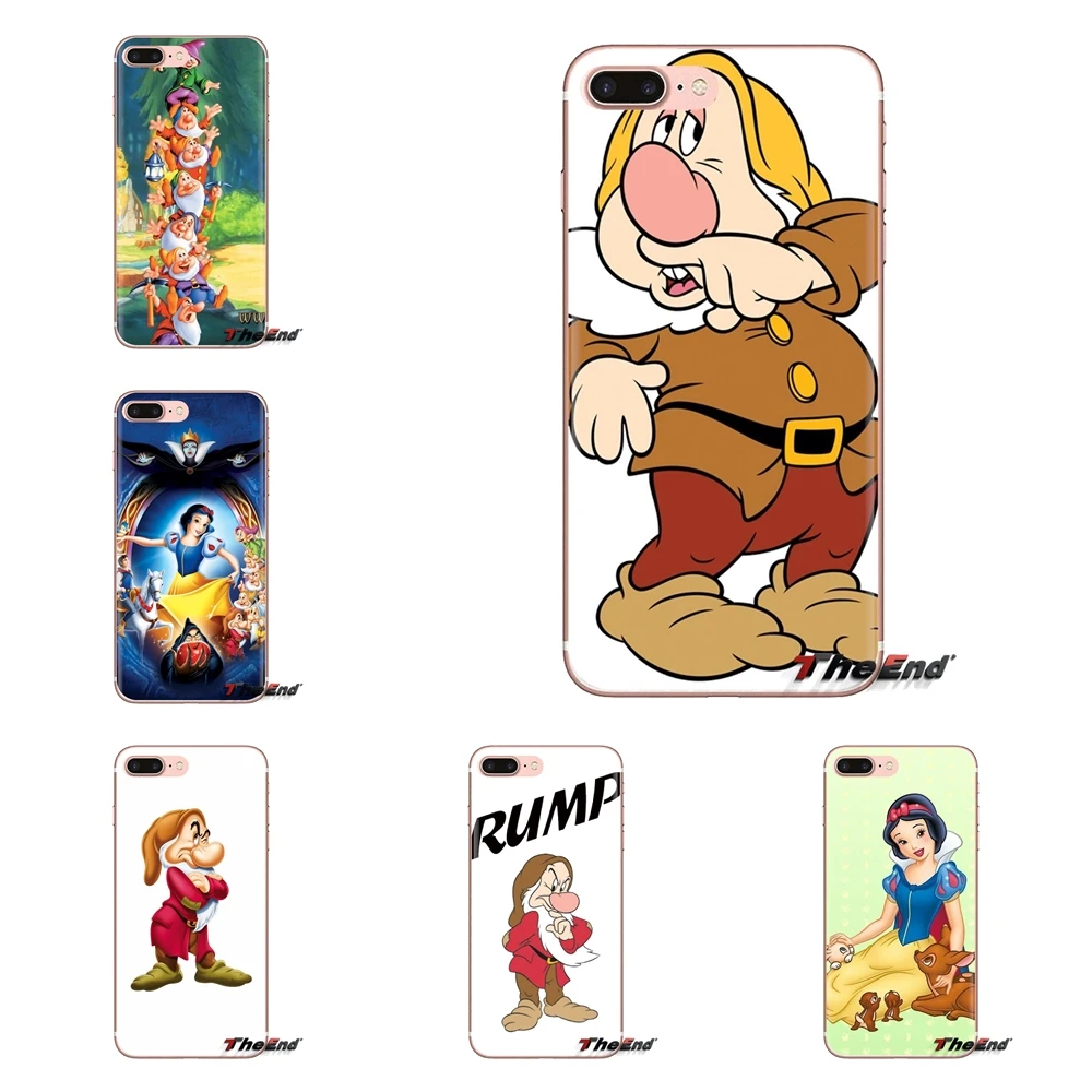 

For Xiaomi Mi3 Samsung A10 A30 A40 A50 A60 A70 Galaxy S2 Note 2 Grand Core Prime Grumpy Snow White Seven Dwarfs Phone Skin Cover