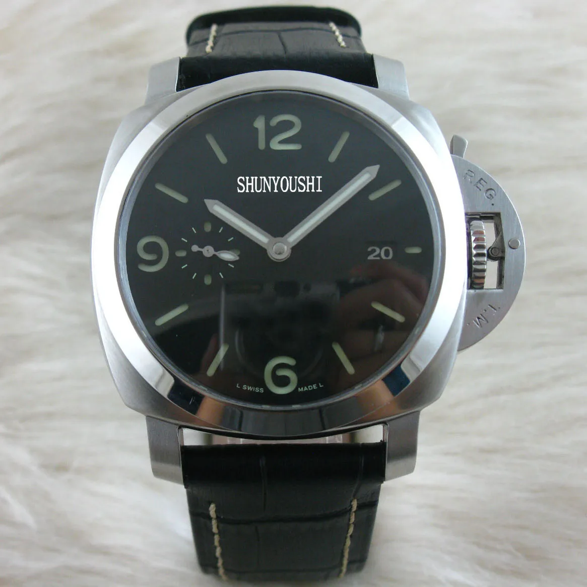 WG06543 мужские часы Топ бренд подиум роскошный европейский дизайн автоматические механические часы
