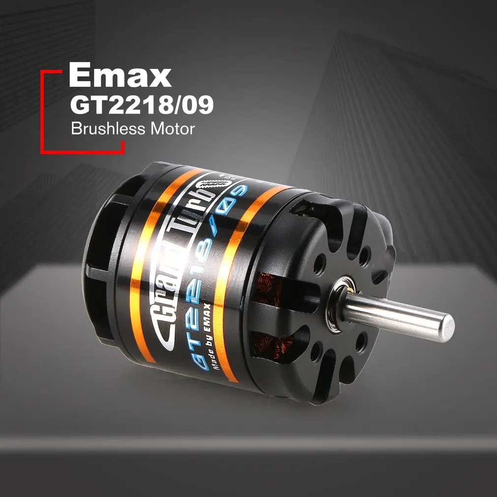 

Emax GT2218/09 1100KV 2-3S Lightweight Power Brushless Motor for RC Fixed Wing Airplane Drone Quadcopter Spare Parts