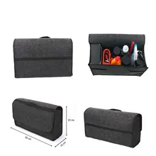 Vinsani серый большой Противоскользящий чехол для хранения багажника автомобиля сумка для инструментов