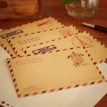 4 упак./лот(40 шт.) Мини Ретро винтажный бумажный конверт модные милые Kawaii корейские канцтовары оптом