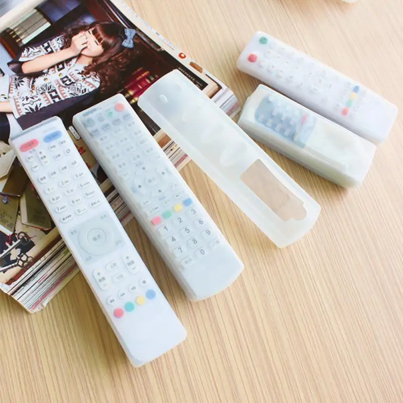 

NEW Waterproof Silicone TV Remote Control Cover Protective Storage Bag Organizer Air Conditioning Control Case