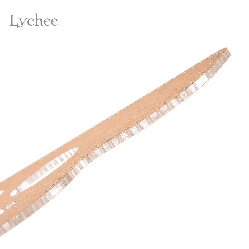 Lychee Leather Craft акриловый режущий круг угловой шаблон для сшивания Трафарет DIY Leathercraft Пробивной инструмент Аксессуары