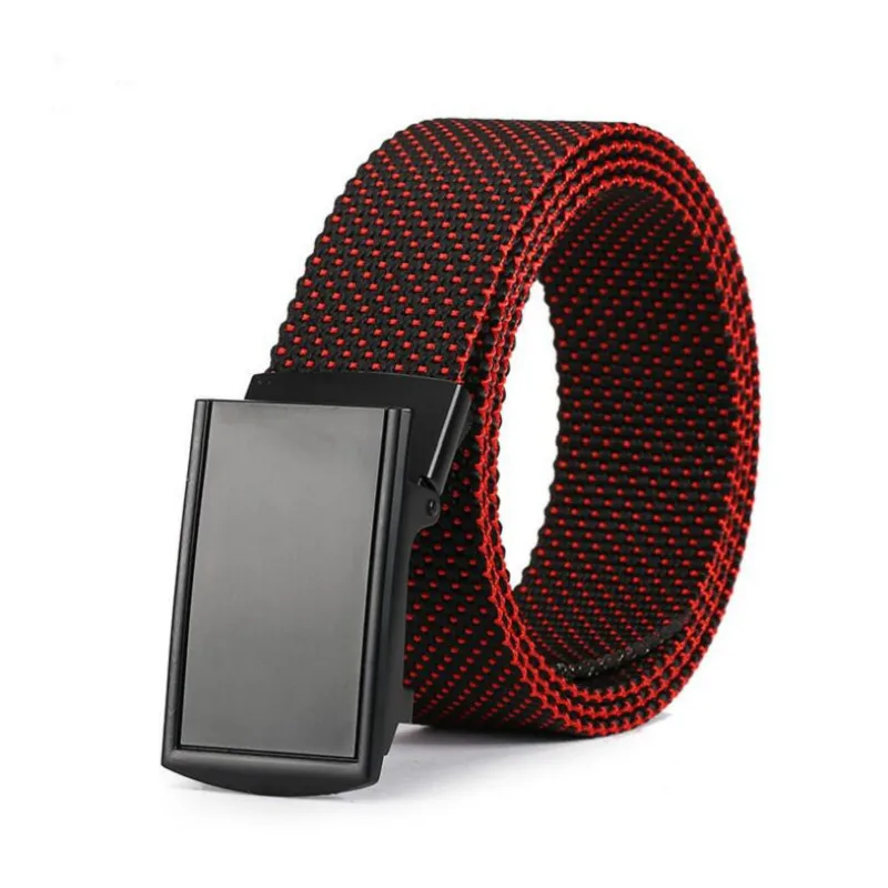 

New Luxury Design Men Tactical Alloy Buckle Nylon Belts versatile casual Waistband High Quality Strap Width 3.8CM belt