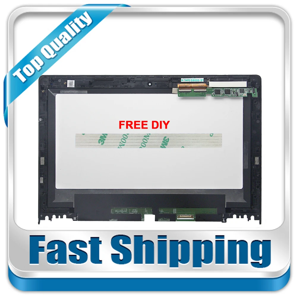 

New For Lenovo Ideapad Yoga 11s 1366x768 Replacement LCD Display Touch Screen Digitizer with Frame Assembly 11.6