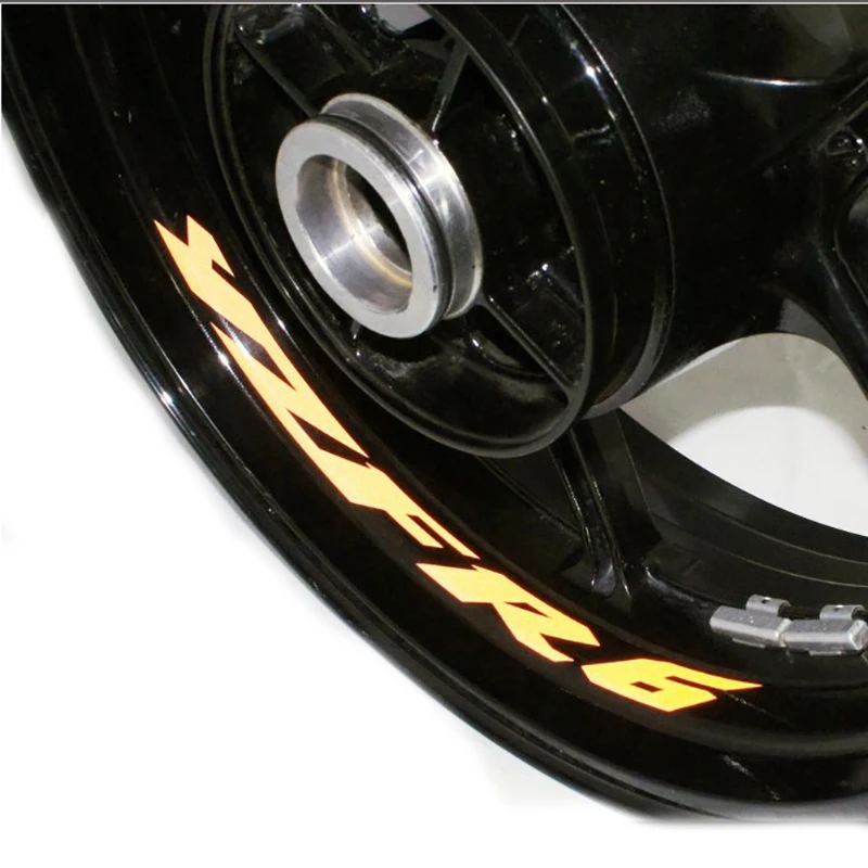 Motorcycle Wheel Sticker Decal Reflective Rim Bike Suitable for YAMAHA YZF R6 | Автомобили и мотоциклы