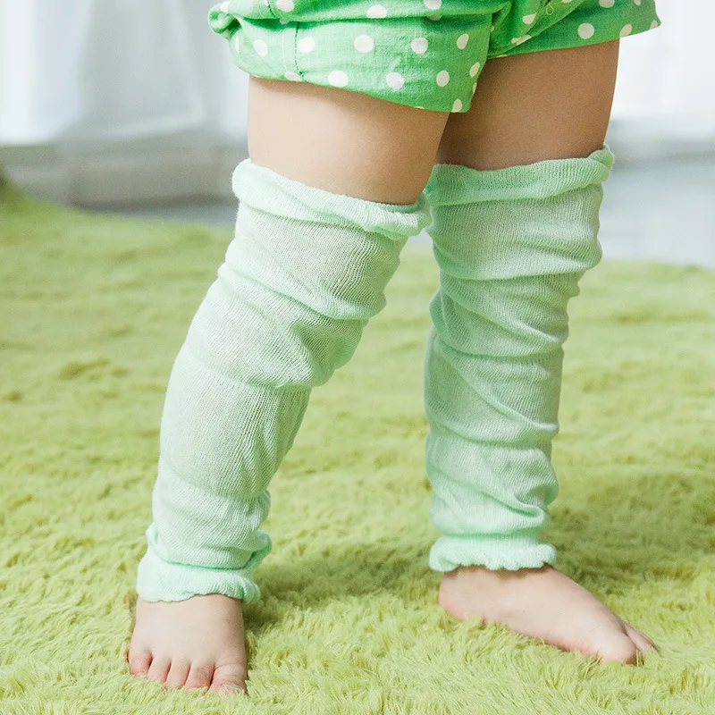 2018 Summer Thin Infant Boys Girls Leg warmers Breathable cotton knee