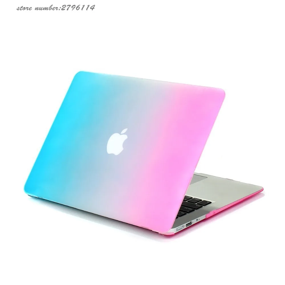

Laptop Protective Case for Apple Macbook 15.4Retina A1286 Rainbow Case for Macbook air/pro/retina 13.3 A1369 A1502 A1278