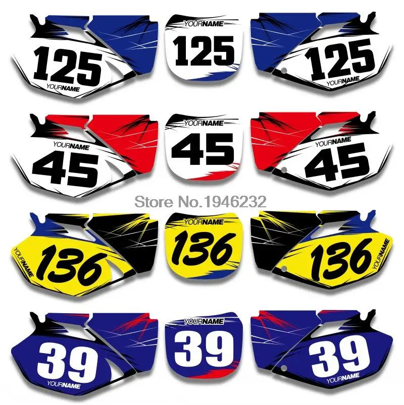 Графический стикер H2CNC для Yamaha YZ250F YZF250 YZ450F YZF450 2003 2004 2005 YZ 250F 450F|Наклейки и стикеры| |