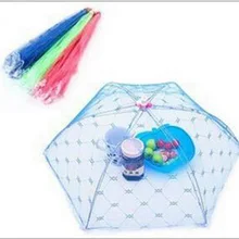 Шестигранная марля, крышки для еды, стильный зонт Против мух, комаров, кухонные инструменты для приготовления пищи, покрытие для еды, стол, сетка, покрытие для еды B