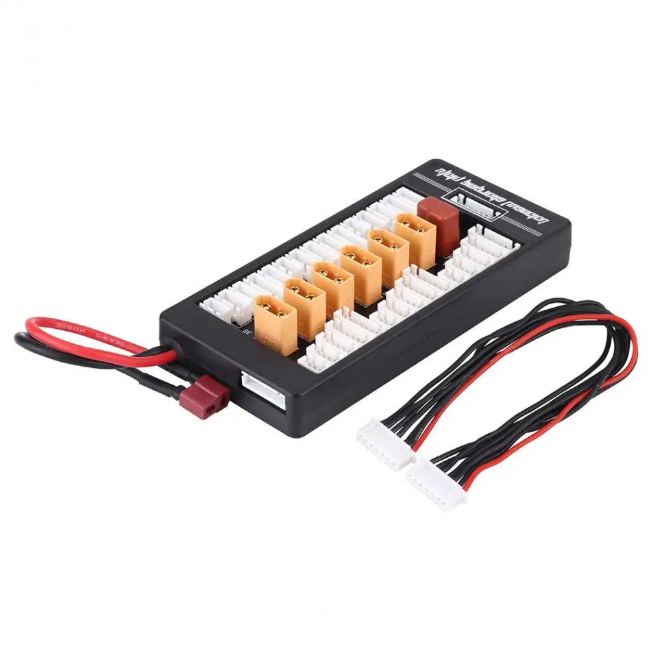 Мульти 2 S 6 Lipo параллельная сбалансированная зарядная плата XT60 штекер T Разъем для