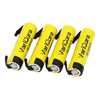 

4 pcs / lot VariCore 100% original 18650 2500 mAh Li-lon Rechargeable Battery 3.6 V Power 20A discharge + DIY nickel sheets