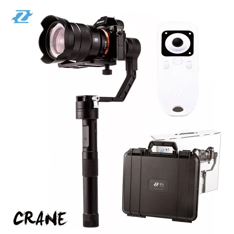 

Zhiyun Crane 3 axle Handheld Stabilizer 3-axis gimbal for DSLR Canon Cameras Support 1.2KG