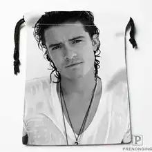 Пользовательские печати-Orlando-Блум-сумки для покупок на шнурках дорожный мешочек для хранения плавать Пешие прогулки игрушка сумка унисекс мульти Size18-12-31-61