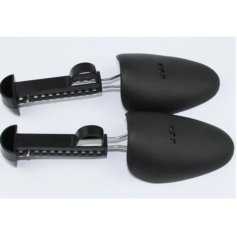 

Brand New High Quality 1 Pair Plastic Shoe Tree Shaper Shapes Stretcher Adjustable for Men New Fashion Black