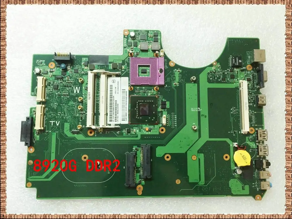 ل acer aspire 8920 اللوحة المحمول 6050A2184601-MB-A02 MBAP50B001 MB. AP50B. 001 965PM DDR2 اختبار بالكامل