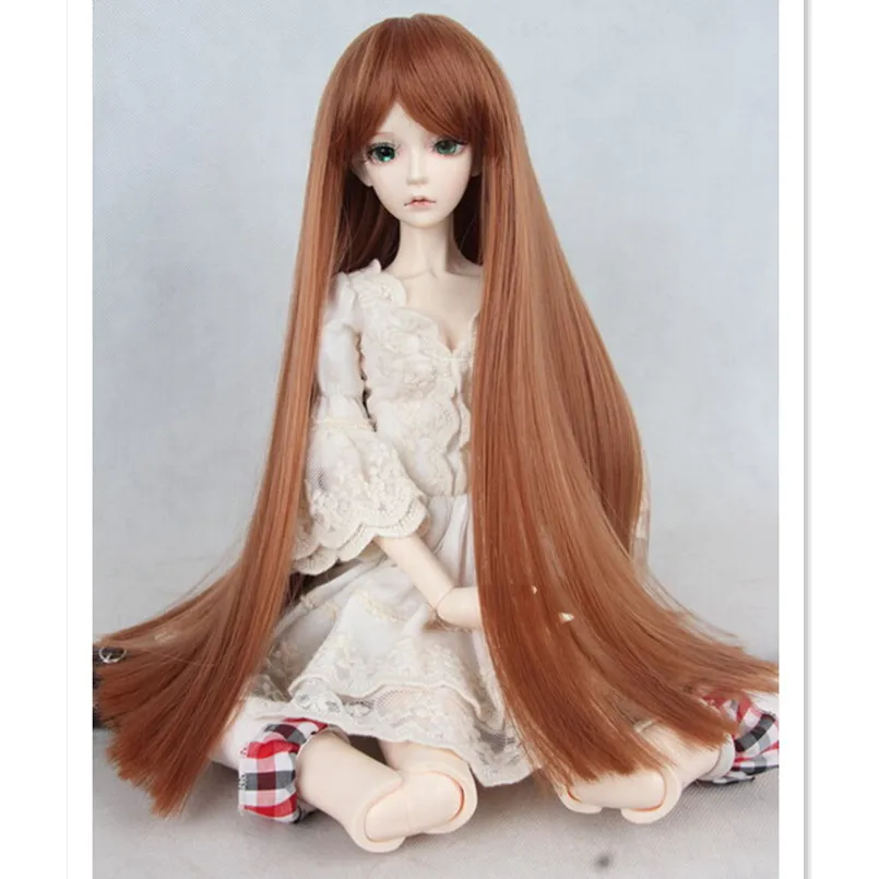 New Style Doll Wig Straight Long Hair for 1/4 BJD Doll