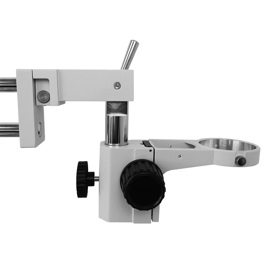 Ефикс прочная двойная рукоятка для выставочного стенда для Тринокулярный бинокулярный стерео микроскоп с A1 микроскоп голова провести кольцо