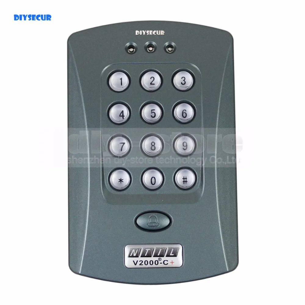 Diysecur 125 кГц дверь RFID клавиатуры Бесконтактный контроллер доступа Читатель Системы+ 10 бесплатных декорации совершенно