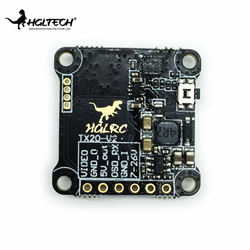 

20x20mm HGLRC XJB TX20 Mini 5.8G 72CH 0/25mW/100mW/250mW Switchable FPV Transmitter Raceband for RC Models Accessories Accs