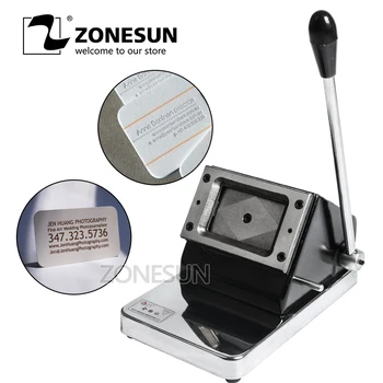 

ZONESUN Cutting Business Card Paper Driving Card And Other PVC PET Card Factory Customized Hand Tool Part
