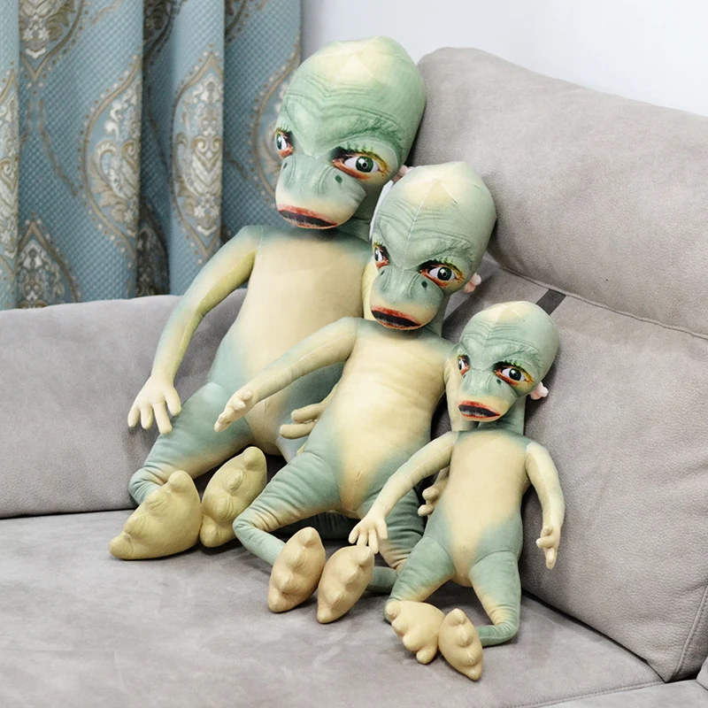 

Simulation Alien Plush Creature Horror Alien Stuffed Animal Doll Spoof Toy Prank Prop Playing Joke