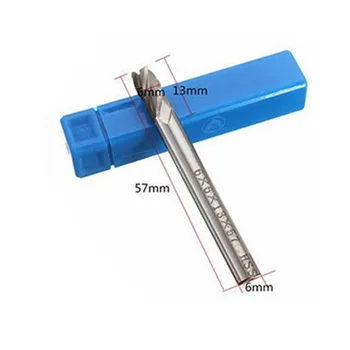 

1pcs 6mm 4 Flutes HSS End Mill CNC Cutter Milling Aluminium Wood Metal Drill Bit Hole Saw