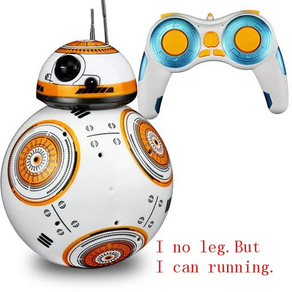 RC BB8 робот фигурка подарок игрушки 2,4 г пульт дистанционного управления BB-8 робот Интеллектуальный BB 8 мяч игрушка