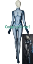 Nova cosplay traje 3d impressão elastano zentai bodysuit trajes de halloween macacão mulher traje feito sob encomenda