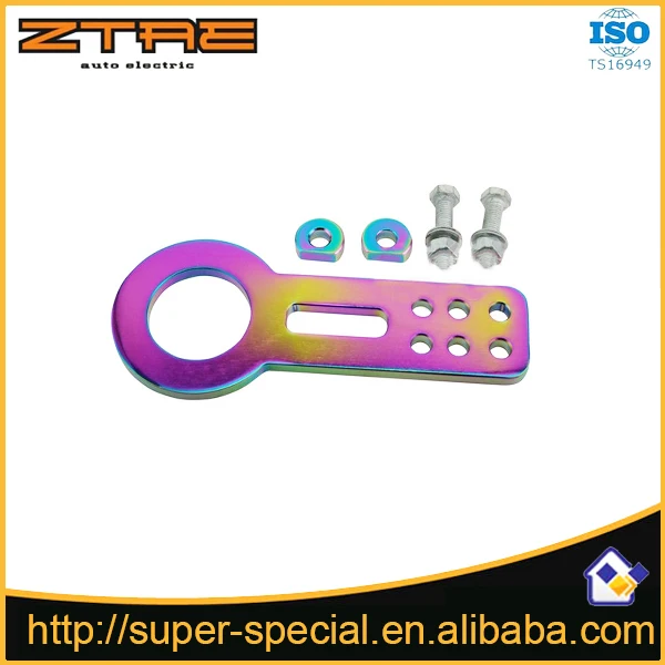 Neo chrome racing Front Towing Tow Hook for BMW Car Trailer Ring