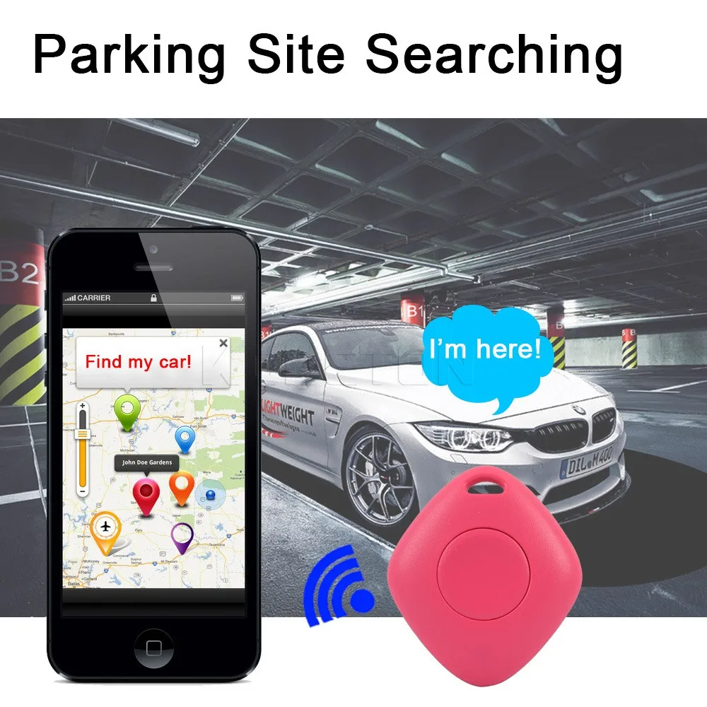 

Anti lost alarm bluetooth locator backpack keychain pet kid finder tracker remote control phone self protrait Not Gps free app