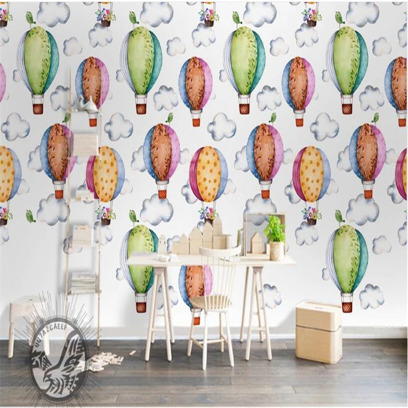 Cartoon balloon room Custom 3D wall mural wallpaper for living room Modern fashion beautiful new photo murals wall paper behang