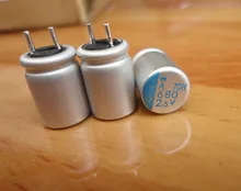 10pcs 680uF 2.5V NCC PSA serires 8×11.5mm Super Low ESR 2.5V680uF For Motherboard VGA Solid Capacitor