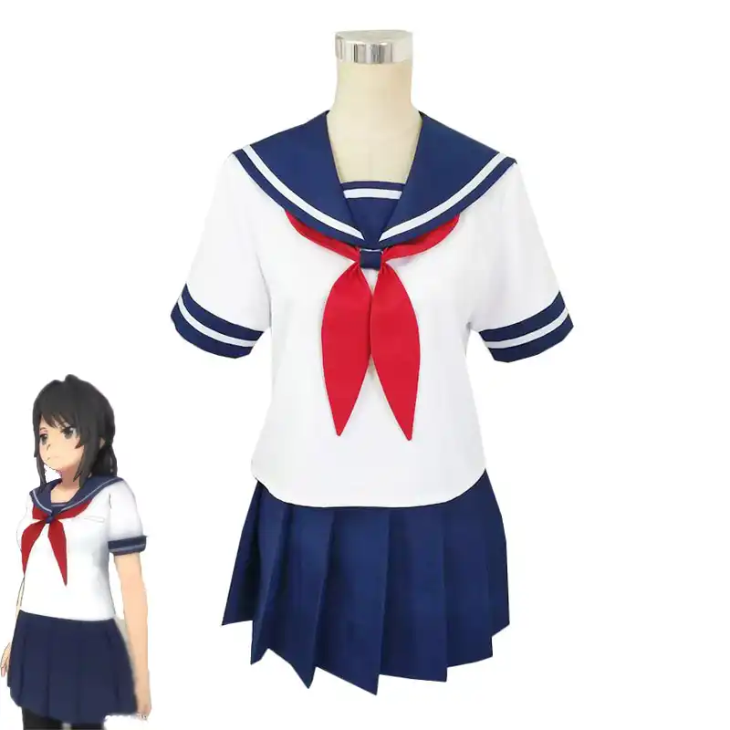 Game Yandere Simulator Ayano Aishi Yandere Chan Cosplay Costume