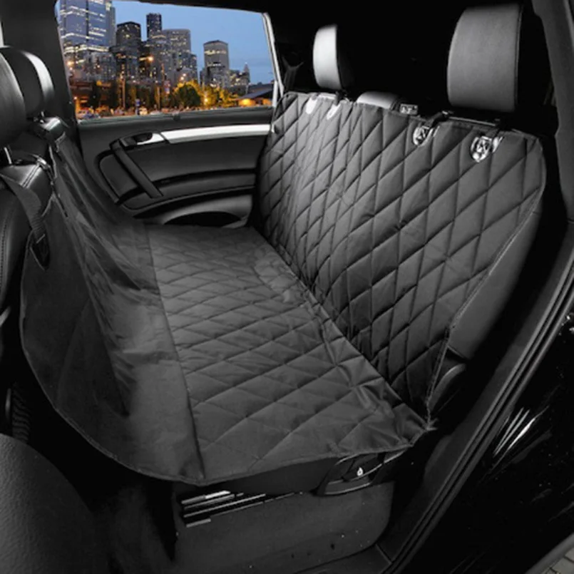 Waterproof Pet Car Mat Black Washable Oxford Cloth Pet Pad Dogs Car Mat