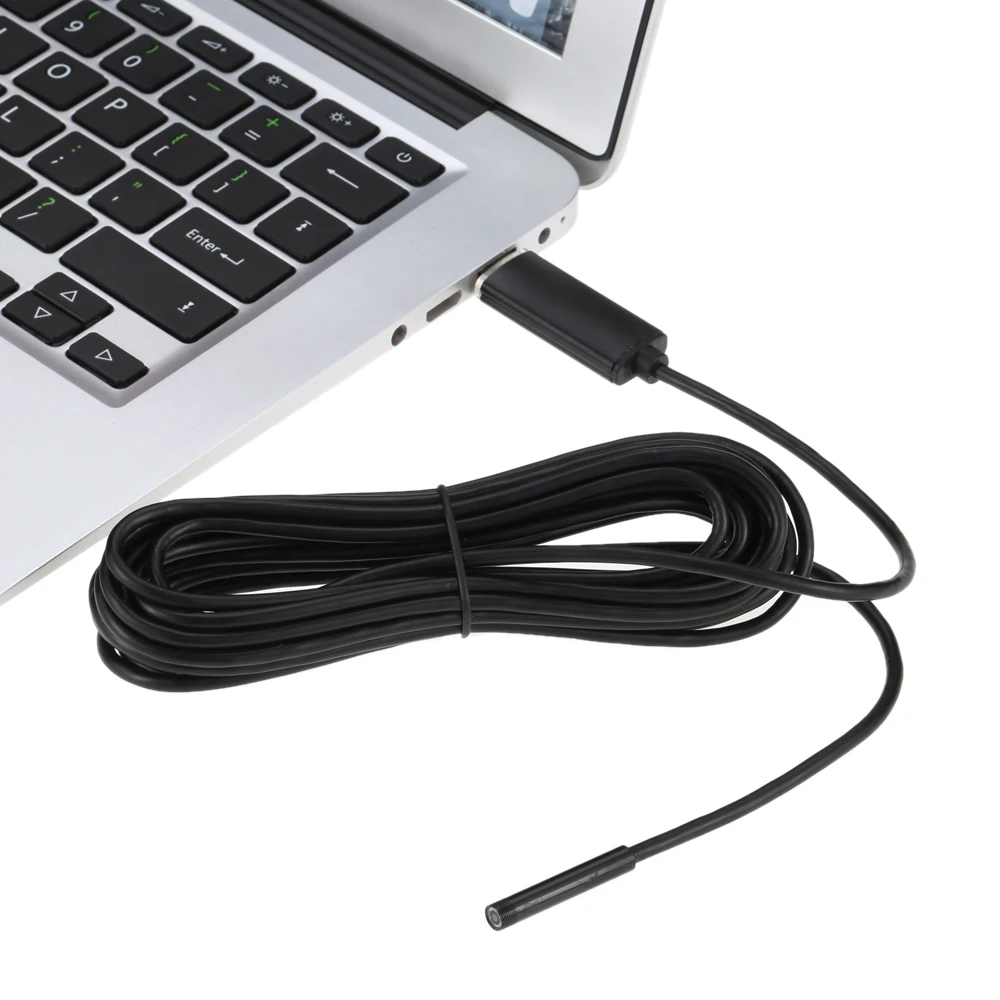 imágenes para 5.5mm 5 m 2 en 1 Digital USB Endoscopio Endoscopio Serpiente Cámara de Inspección 6 Led de Mano para Smartphones Android/portátiles imágenes para 5.5mm 5 m 2 en 1 Digital USB Endoscopio Endoscopio Serpiente Cámara de Inspección 6 Led de Mano para Smartphones Android/portátiles