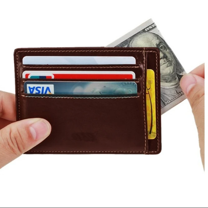 No Show Wallet With RFID Safe